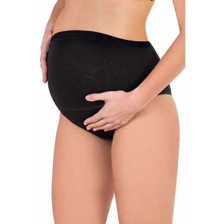 Kompedan Kadın Hamile Slip Siyah | K23582