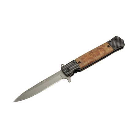 Browning Hc02 Damalı Çakı 22 Cm Manuel, Kemerlikli