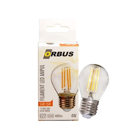 Orbus Orb-gc45 Ampul 4w Clear E27 400lm