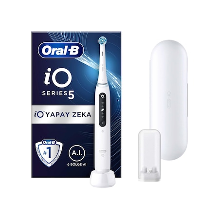 Oral-B iO 5 Şarjlı Diş Fırçası Beyaz