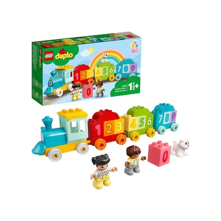 LEGO® DUPLO® İlk Sayı Treni Saymayı Öğren 10954 1½+ Eğitici Oyuncak Yapım Seti - 23 Parça