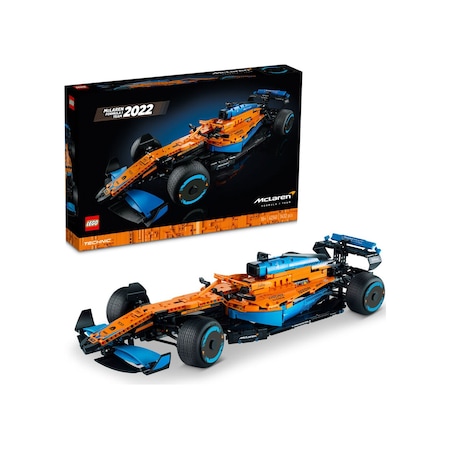 LEGO® Technic McLaren Formula 1™ Yarış Arabası 42141 Yetişkinler için Koleksiyonluk ve Sergilenebilir Model Yapım Seti - 1434 Parça