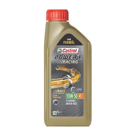 Castrol Castrol Power 1 Racing 4t 10W-50 Motosiklet Yağı 1 L