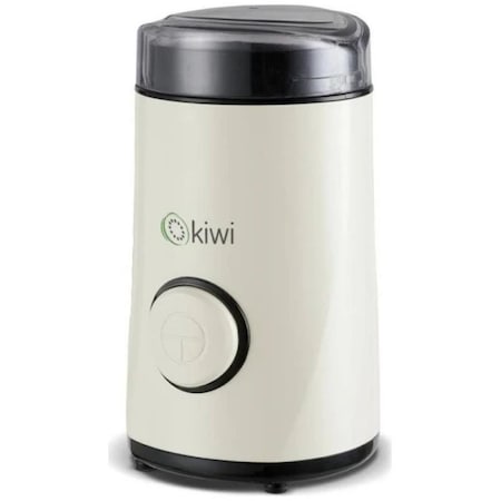 Kiwi 4812 Otomatik Kahve & Baharat Öğütücü Beyaz
