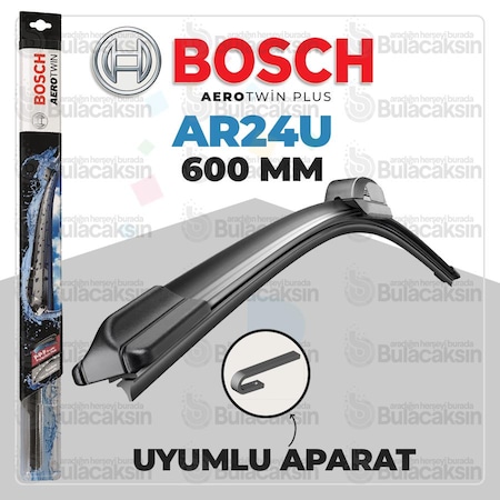 Bosch Aerotwin Retrofit Muz Silecek 600MM 60CM - Ar24U