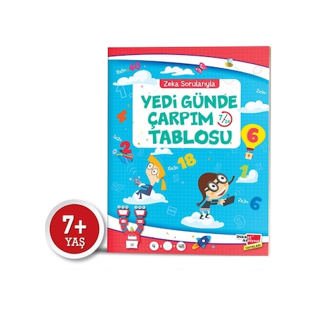 Yedi Günde Çarpım Tablosu 7/24 Dikkat Atölyesi Yayınları