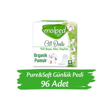 Molped Pure&Soft Günlük Pedi 96 Adet