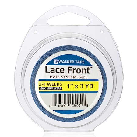 Walker Tape Lace Front Mavi Protez Saç Bandı Rulo (2.5Cmx2.74Cm)