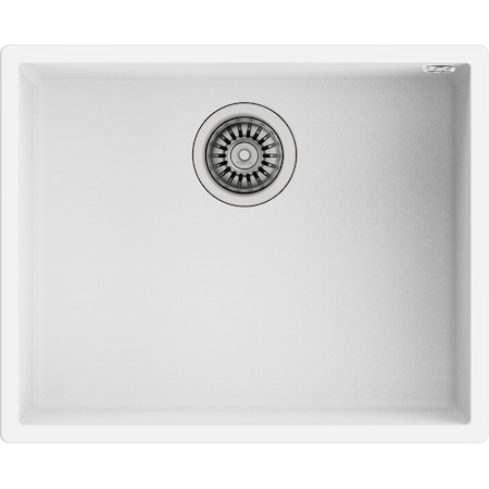 Teka Square 50.40 Tg Tek Hazneli Tegranite+ Eviye - Arctic White - 115230024