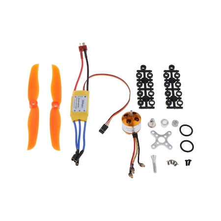 Suntek Rc 2200Kv Fırçasız Motor 2212-6 + 30A Esc Ve Rc