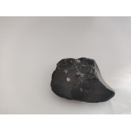 Hakiki Siyah Obsidyen Taşı - Kaya Parçası Obsidyen Taşı