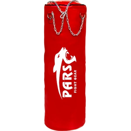 Pars Boks Torbası Kum Torbası İçi Dolu Kırmızı 100 X 30 Cm