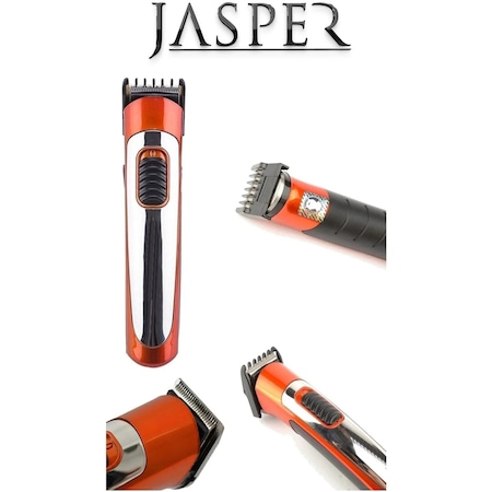 Jasper Jpr-607 Profesyonel Şarjlı Saç Sakal Ense Bikini Bölgesi