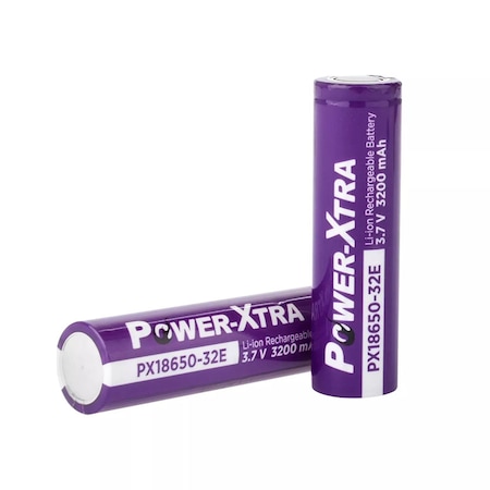Power-Xtra PX18650-32E 3.7V 3200mAh Li-ion Şarjlı Pil
