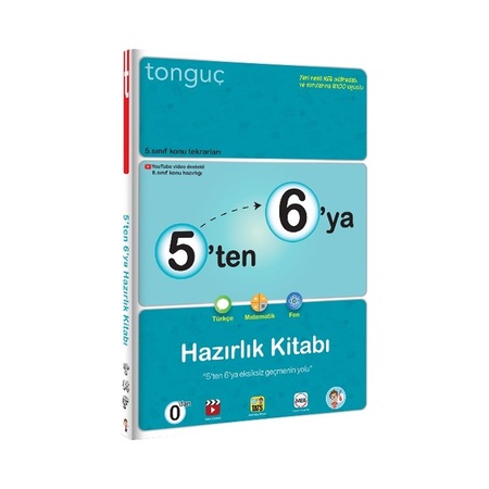 Tonguç Yayınları 5'ten 6 'ya Hazırlık Kitabı