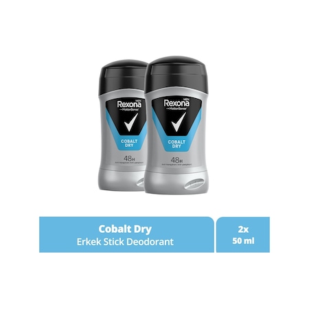 Rexona Men Motionsense Cobalt Dry Erkek Stick Deodorant 2 x 50 ML