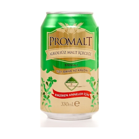 Promalt Stevialı Emziren Anneler İçin Diyet Alkolsüz Malt İçeceği 330 ML