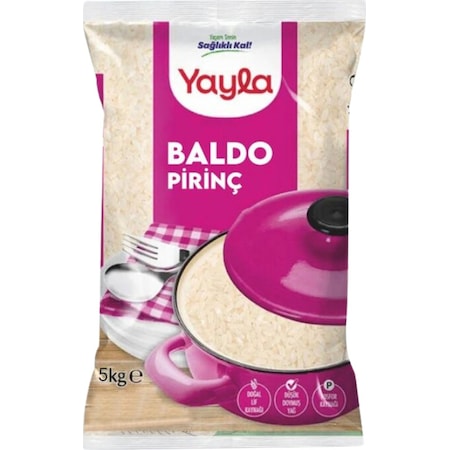 Yayla Baldo Pirinç 5 KG