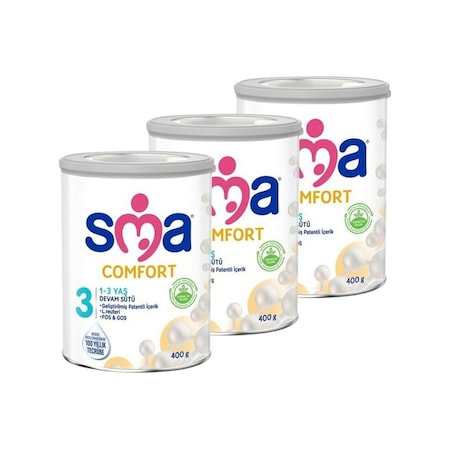 Sma 3 Devam Sütü Comfort 3 x 400 G