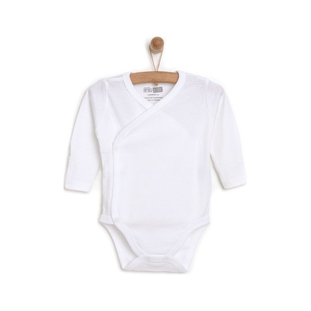 Hellobaby Uzun Kol Zıbın Body Unisex 24yhlbuzbn006 Ekru 24YHLBUZBN006_Ekru