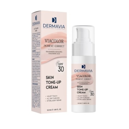 Dermavia Viacolor Pigment Correct Skin Tone-Up Cream SPF30 50 ML