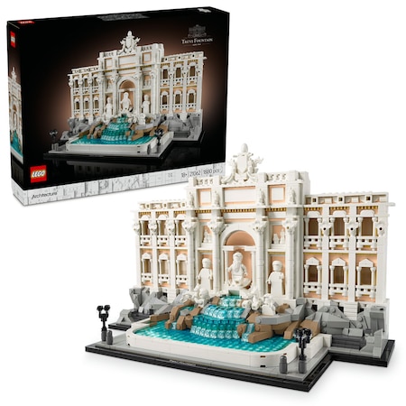 LEGO® Architecture Trevi Çeşmesi 21062 - Yetişkinler için Koleksiyonluk Seyahat Hatırası Yapım Seti (1880 Parça)