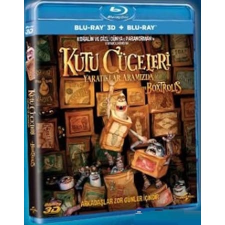 The Boxtrolls - Kutu Cüceleri Yaratıklar Aramızda 3D Blu-Ray