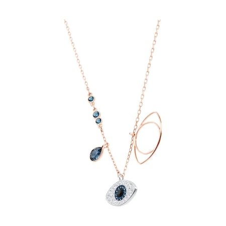 5172560 Swarovski Kolye Duo:Pendant Evil Eye Dmul/Mix Ayarlanabilir