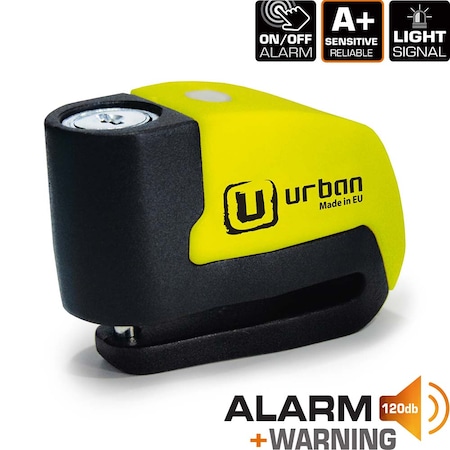 Urban Securıty Ur6 6Mm Pim Alarmlı Dısk Kılıdı