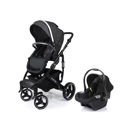 Prego Range Pro Travel Sistem Bebek Arabası 2096 Siyah