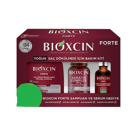 Bioxcin Forte Yoğun Saç Dökülmesi İçin Bakım Kiti