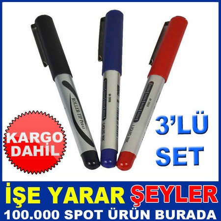 3 Farkli Renk Aihao Ince Uc Pilot Kalem Seti Fiyatlari Ve Ozellikleri