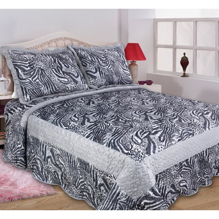 Dainty Home Cift Kisilik Yatak Ortusu Safari Grey Fiyatlari Ve Ozellikleri