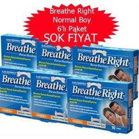Breathe Right Klasik Burun Bandi Normal Boy 6 L Fiyatlari Ve Ozellikleri
