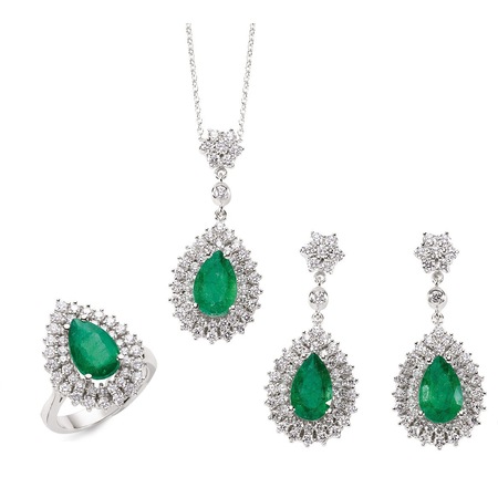 Diamondstore 4 67 Ct Pirlanta 9 03 Ct Zumrut Mini Set Fiyatlari Ve Ozellikleri