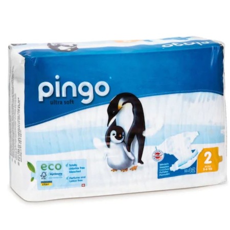 Pingo Ekolojik Bebek Bezi 2 Numara Mini 42 Adet