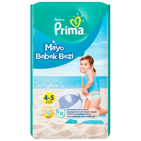 Prima Pampers Maxi Mayo Bebek Bezi 9-15 KG 4-5 Beden 11 Adet