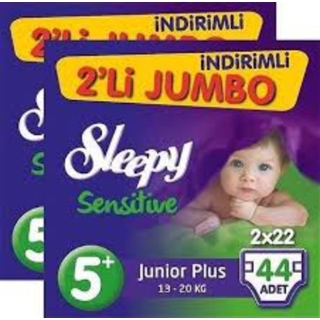 Sleepy Sensitive 5 Beden Junior 36 Adet Bebek Bezi Fiyatlari Ozellikleri Ve Yorumlari En Ucuzu Akakce