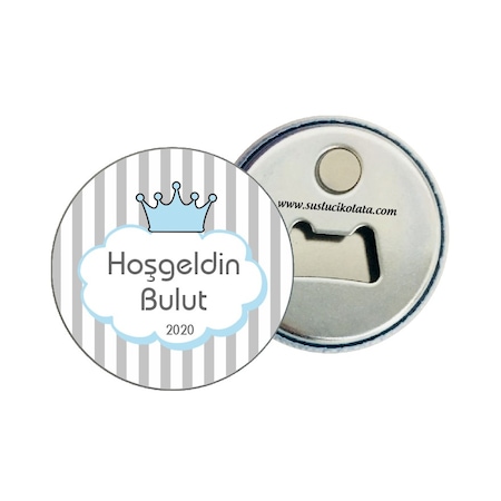 Hosgeldin Bebek Kiz Temali Magnet Acacak