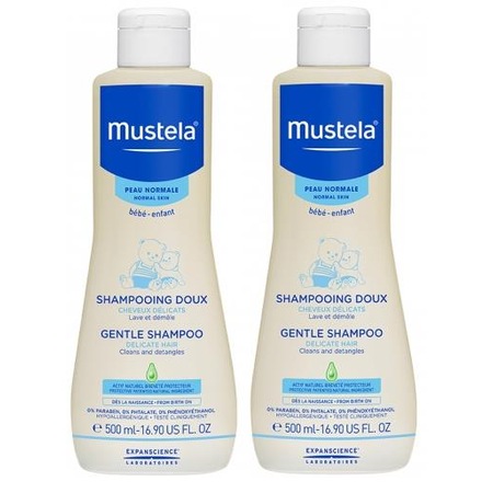 mustela gentle shampoo 500 ml