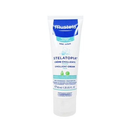 mustela stelatopia emollient face cream 40 ml