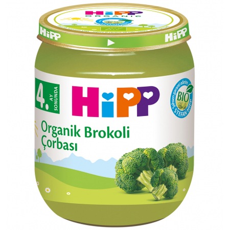 Hipp Organik Brokoli Çorbası 4+ Ay Kavanoz Maması 125 G