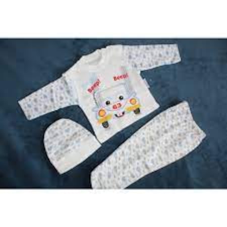 Kardelya Baby Sevimli Araba Baskili Erkek Bebek Pijama Takim Fiyatlari Ve Ozellikleri
