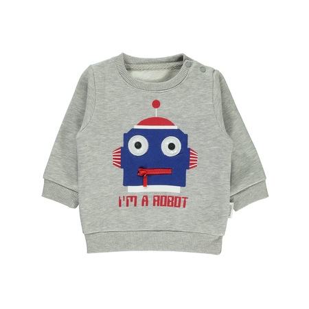 Kujju Erkek Bebek Sweatshirt 6 18 Ay Gri Fiyatlari Ve Ozellikleri