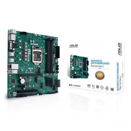 Asus Pro Q470M-C/CSM Intel Q470 2933 MHz DDR4 Soket 1200 mATX Anakart