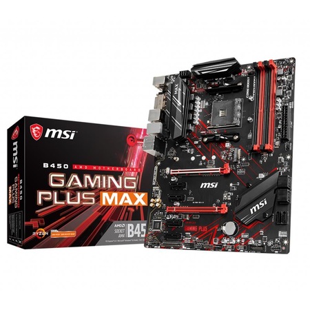 Msi B450 Gaming Plus Max AMD B450 4133 MHz (OC) DDR4 Soket AM4 ATX Anakart