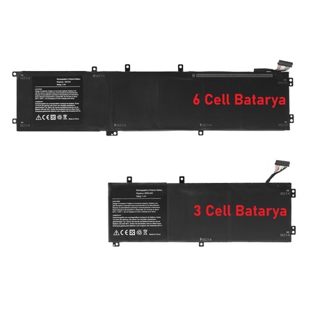 Dell XPS P56F (9550) Batarya Pil RETRO 3Cell