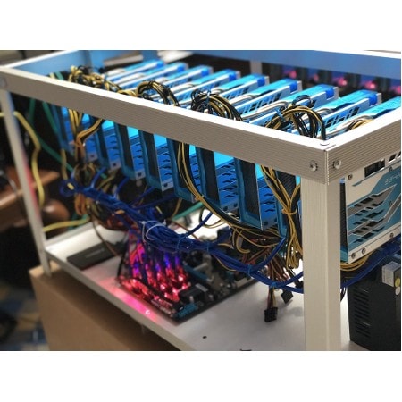 Bitcoin, Altcoin Ethereum Madenci Mining Rig Kasası - n11.com