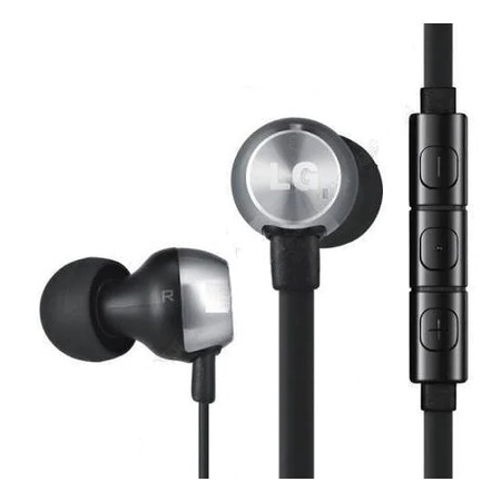 LG G2-G3-G4 Mini Stylus QuadBeat 2 Kulaklık Mikrofonlu Siyah
