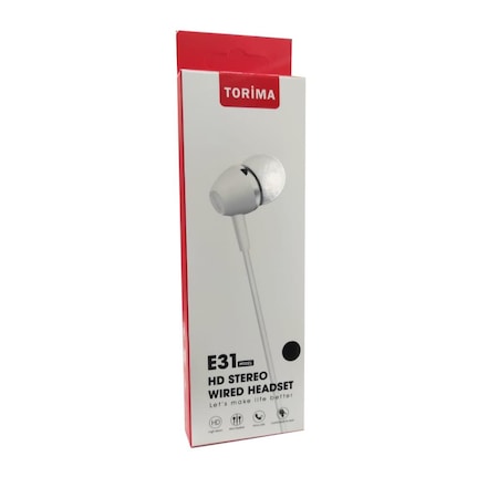 Torima E31 Mikrofonlu Kulak İçi Kulaklık